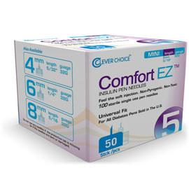 Clever Choice Comfort EZ Pen Needles - 32G X 5mm - BX 50 - Total Diabetes Supply
