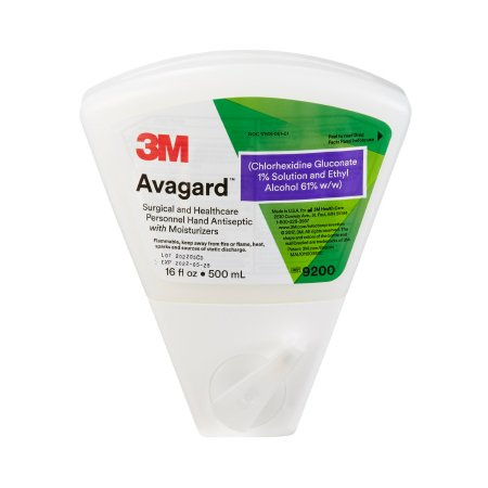 3M Avagard Surgical & Healthcare Personnel Hand Antiseptic with Moisturizers, 16. Fl Oz