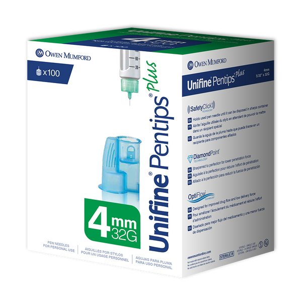 Owen Mumford Neurotips Sterile Testing Pins - 100 Per Box, For ...