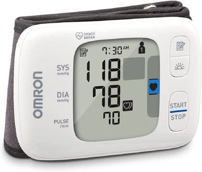 Omron 3 Series Wireless Wrist Blood Pressure Monitor  37 x 08 x 24