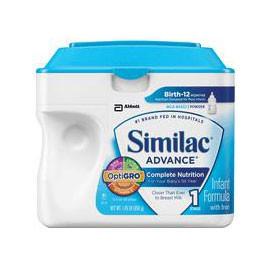 Abbott Nutrition Similac Advanced W/iron Pwdr, Retail 12.9Oz Can - Total Diabetes Supply
