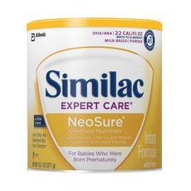 Similac Expert Care NeoSure Infant Formula Drink with Iron 2 oz, Ready-to-Feed, Unflavored - Case of 48 - Total Diabetes Supply
