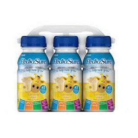 Abbott Nutrition PediaSure Ready-to-Drink Banana 8 oz Bottle, Gluten-Free, Milk-Based - One Each - Total Diabetes Supply
