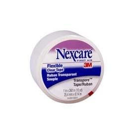 3M Nexcare Transpore Clear Tape 1in x 10yd 