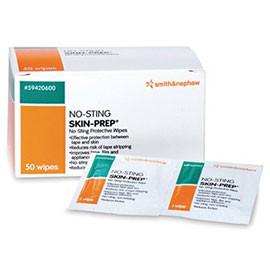 Smith & Nephew No-Sting Skin-Prep Protective Wipes Alcohol-Free- One box of 50 each - Total Diabetes Supply
