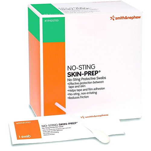 Smith & Nephew No-Sting Skin-Prep Protective Swabs Alcohol-Free - Box of 50