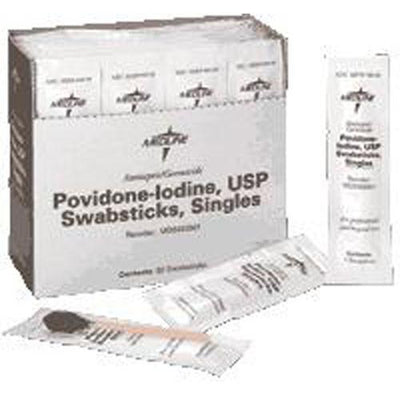 Povidone Iodine 10% Usp Swabstick (3/pk) -  3/pk