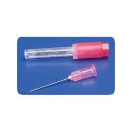 Kendall Healthcare Monoject Rigid Pack Regular Bevel Hypodermic Needle with Polypropylene Hub 25G x 5/8" L, Red, with Epoxy Insert, Tribeveled, Ultra-sharp, Sterile, Single-use - Box of 100 - Total Diabetes Supply
