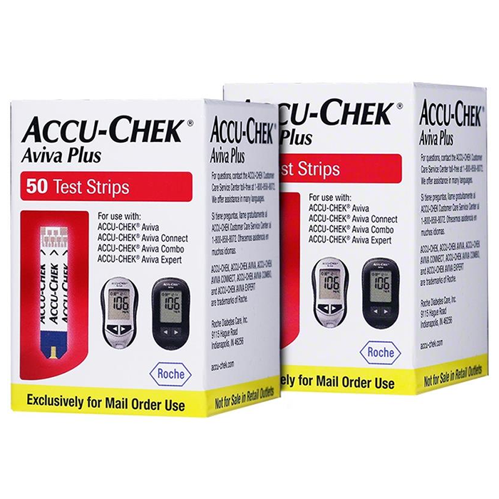 Accu-Chek Aviva PLUS Test Strips - 100ct