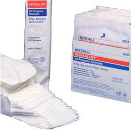 Kendall Healthcare Versalon Sterile Non Woven Sponge, 4 Ply, Sterile, 10s, 4" x 4" - Pack of 10 - Total Diabetes Supply
