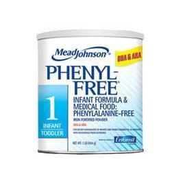 Phenyl-Free1 Powder 1 lb Can, Vanilla, 2280cal - Case of 6 - Total Diabetes Supply
