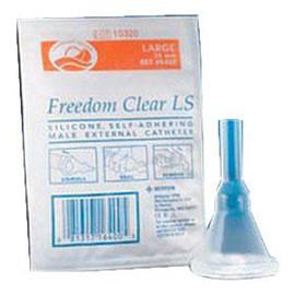 Coloplast Freedom Clear Long Seal Self Adhering Male External Catheter -28mm - Total Diabetes Supply
