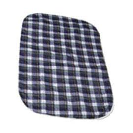 Salk Company CareFor Deluxe Designer Print Reusable Underpad 23" x 36", Green Plaid Printed Top Sheet, Latex-free - One each - Total Diabetes Supply
