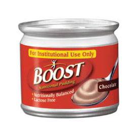 Boost Nutritional Chocolate Flavor Ready to Use Pudding 5 oz. Can - Individual Can - Total Diabetes Supply
