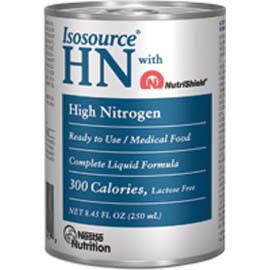 Nestle Healthcare Nutrition Isosource High-Nitrogen Complete Unflavored Liquid Food 250mL Can - Total Diabetes Supply
