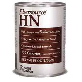 Nestle Healthcare Nutrition Fibersource HN Nutritionally Complete Unflavored Liquid Food 250mL Can - Total Diabetes Supply

