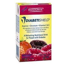 Nestle Healthcare Nutrition Resource Diabetishield Nutritional Mixed Berry Drink 8oz Brik Pak - Total Diabetes Supply
