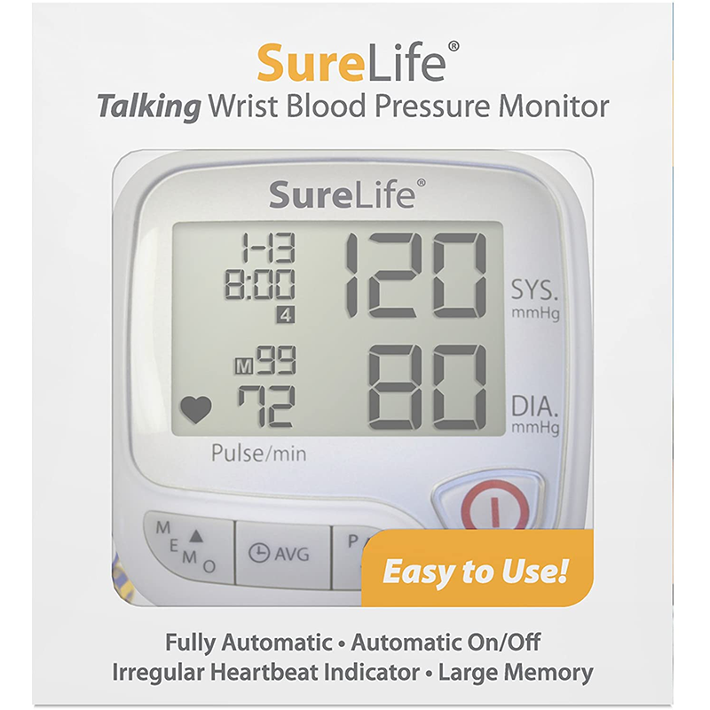  SureLife Premium Talking Arm Blood Pressure Monitor w