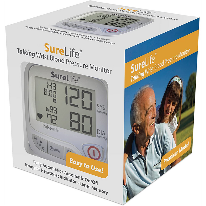 SureLife Premium Talking Wrist Blood Pressure Monitor