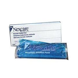 3M Healthcare Nexcare Reusable Cold Hot Pack with Cover, 4" W x 10" L, Blue, Latex-free - Box of 2 - Total Diabetes Supply
