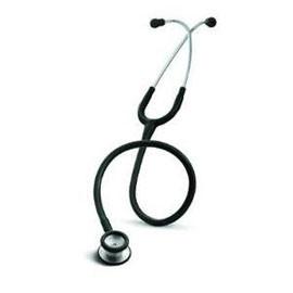 3M Littmann Classic II Pediatric Stethoscope, 28" L, Black, Soft Sealing Eartip - Each - Total Diabetes Supply
