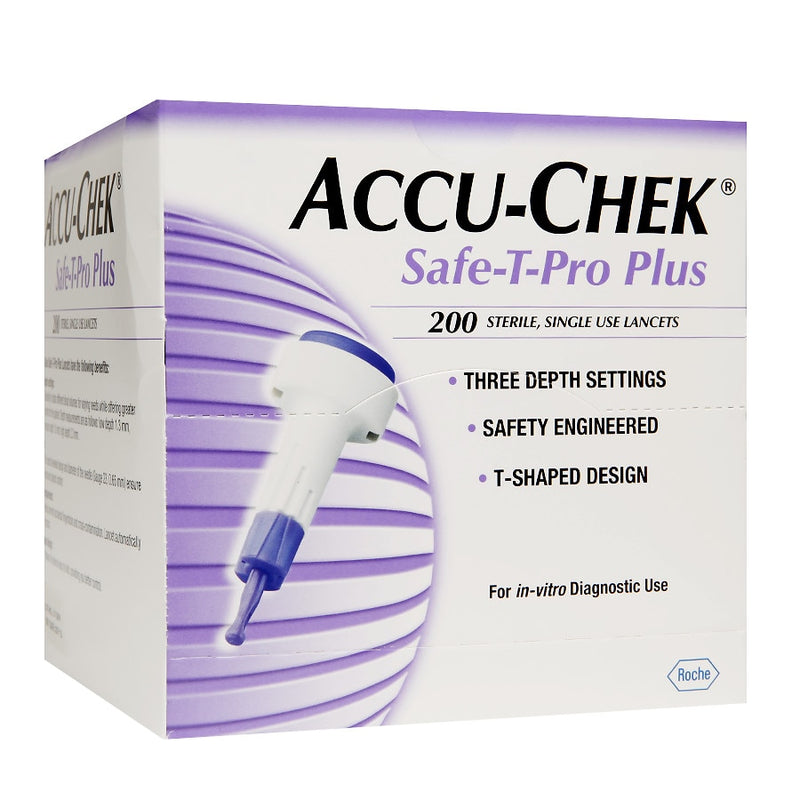 Accu-Chek Safe-T Pro Plus Lancets - 200 ct.