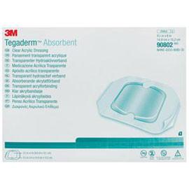 3M Tegaderm Acrylic Dressing 3in x 3.75in - Sold By The Box Of 5 90800 - Total Diabetes Supply
