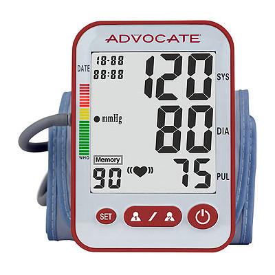 Advocate Upper Arm Automatic Large Cuff Blood Pressure Monitor - SPBP-04