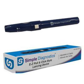 Simple Diagnostics Adjustable Diabetes Lancing Device - Total Diabetes Supply
