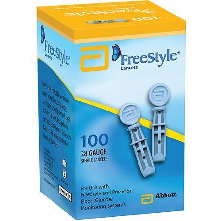 Freestyle Lancets 28G - 100 ct. - Total Diabetes Supply
