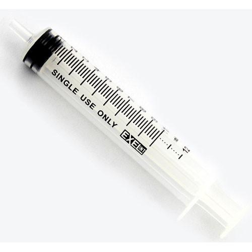 10-12cc Syringe Only, Luer Slip With Cap - Box Of 100