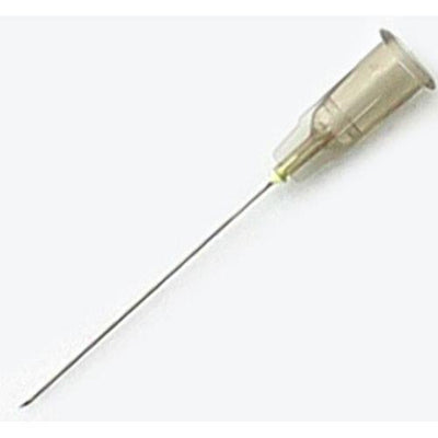 Hypodermic Needle, Regular Bevel, 27g x 1 1/4, Grey - Box of 100