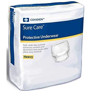 Sure Care Protective Underwear, Medium (34" - 46")- 80ct.