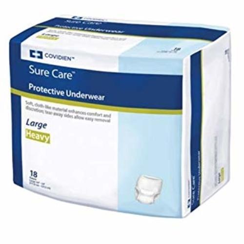Sure Care Protective Underwear, Large (44" - 54")- 72ct.
