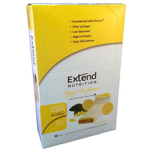 Extend Nutrition Anytime Bar Yogurt & Lemon - 15 Pack