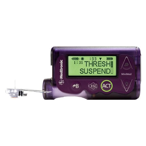 MiniMed 530G Insulin Pump MMG7NAPI with Enlite 751 Purple
