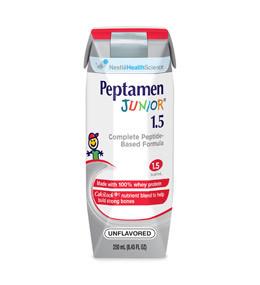 Nestle Peptamen Junior 1.5 Cal Nutritional Liquid Formula 250mL - Unflavored