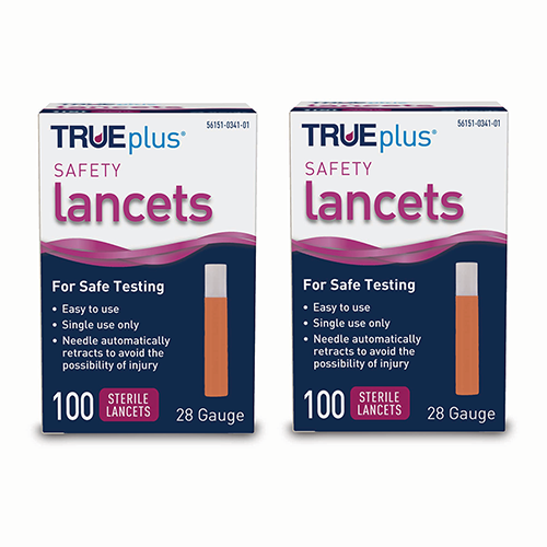 TRUEplus® Safety Lancets 28G - 200 ct.