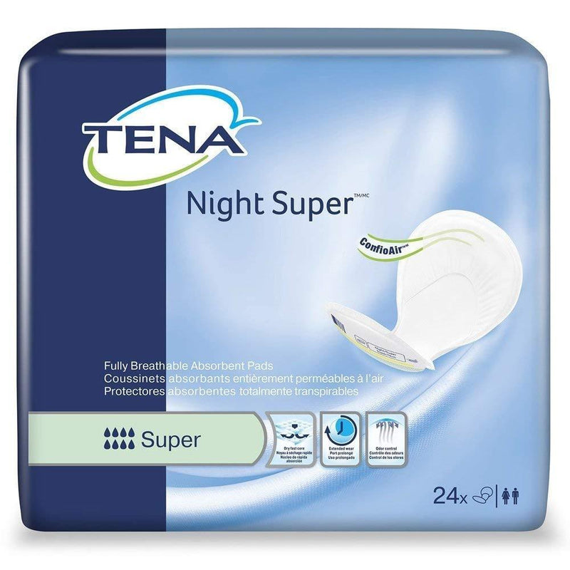 Tena Super Night Pad- 24ct.