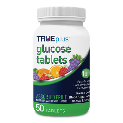 TRUEplus Glucose Tabs - Assorted Fruit 50 ct.