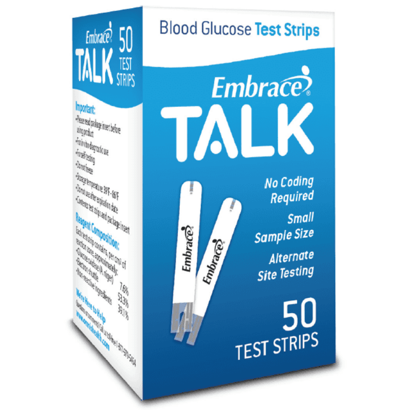 Embrace TALK Test Strips - 50ct.
