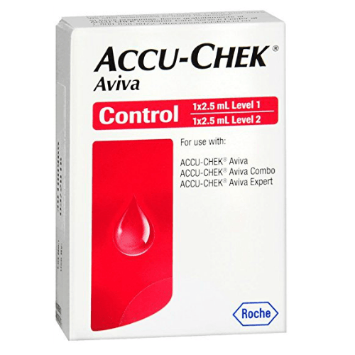 Accu-Chek Aviva Control Solution Level 1 and Level 2 - 2.5ml