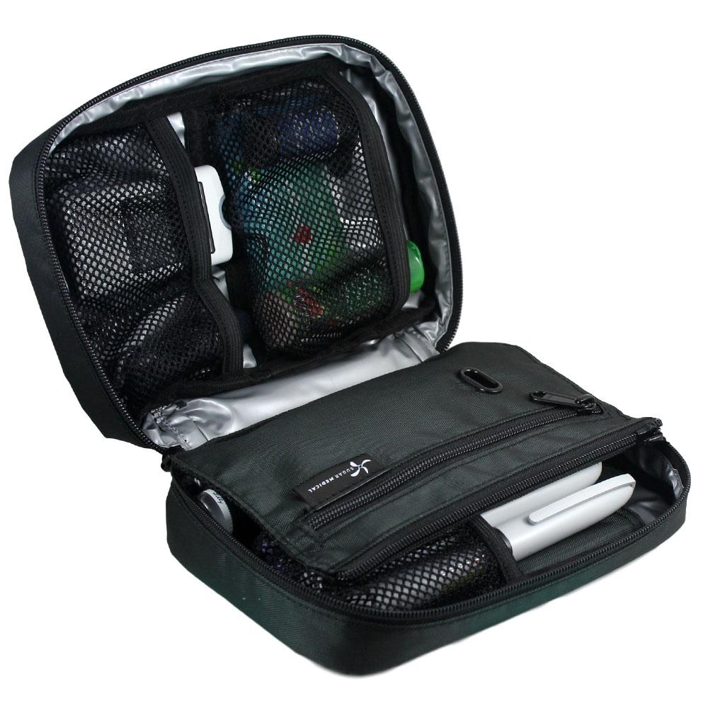 Diabetic Supply Organizer Insulated Travel Bag for Insulin