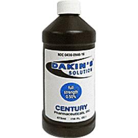 Century Pharmaceuticals Dakins Solution 5 Wound Cleanser 16 oz Each