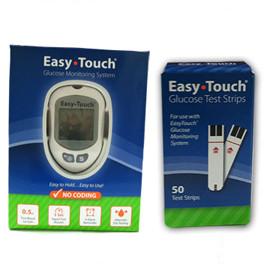 EasyTouch Glucose Monitor Kit Combo (Meter Kit and Test Strips 50ct) - Total Diabetes Supply
