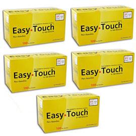 EasyTouch Pen Needle - 31G 5/16" - BX 100 - Case of 5 - Total Diabetes Supply
