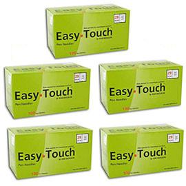 EasyTouch Pen Needle - 29G 1/2" - BX 100 - Case of 5 - Total Diabetes Supply
