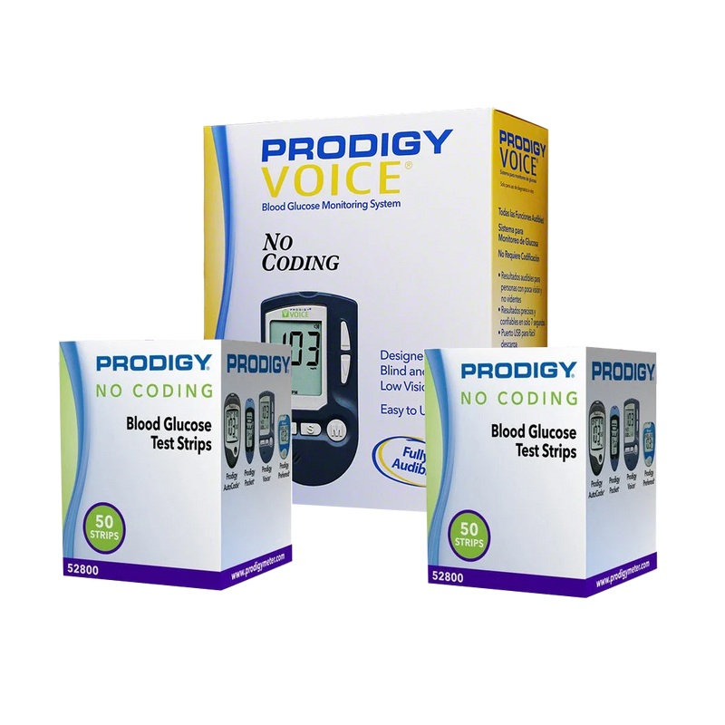 Prodigy Voice Meter Kit Combo & Test Strips