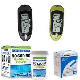 400 Prodigy Test Strips, 300 Reliamed Lancets, & Prodigy Pocket Meter - Total Diabetes Supply
