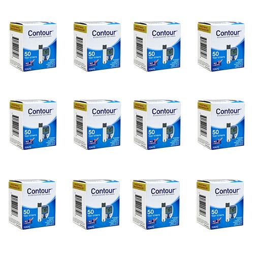 Bayer Contour Test Strips 50/bx Qty of 12